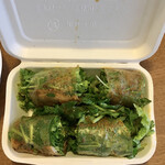 ガラムマサラ - パクチー春巻580円