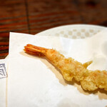 手打ち蕎麦 天婦羅 雨安居 - 大海老