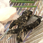 日本料理 久丹 - オコゼの皮。こりこりコラーゲン食感