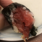 日本料理 久丹 - 旨味が濃ゆい部位です