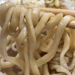 自家製太麺 ドカ盛 マッチョ - 麺は至極、うまい