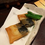 寿々屋 - とろろ磯辺のパリパリ揚げ。500円+税