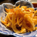 焼肉 安萬 本店 - オニオンスライス