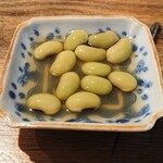 蕎麦前ながえ - おつまみの大豆