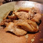 蕎麦前ながえ - 地鶏のかえし焼き 990円