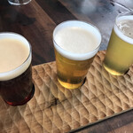 常陸野ブルーイング - 常陸野ネストビールの飲み比べセット
            アンバーエール、ラガー、ホワイトエール