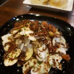 キュイジーヌR - マッシュルームのアンチョビソース