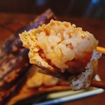 御料理 寺沢 - おいなりさんのご飯は味しみしみ