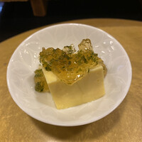 すし処 初音 - 玉子豆腐のジェレ掛け
