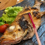 小魚料理 とみ助 - 特大キンキ塩焼(時価)