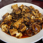 中国四川料理 天府仙臺 - 2020年5月。Bランチの四川麻婆飯。大盛りに。