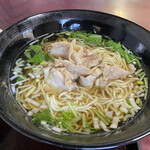 中国四川料理 天府仙臺 - 2020年5月。Aランチの蒸し鶏のせラーメン。