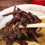 本場博多 長浜ラーメン まるむら - きくらげ