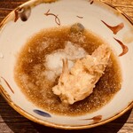 日本橋 蕎ノ字 - ２つ目は天つゆで。