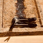 日本橋 蕎ノ字 - 静岡県天龍川の若鮎。