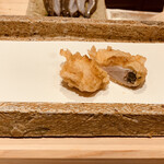 日本橋 蕎ノ字 - 九十九里産のハマグリ。