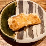 日本橋 蕎ノ字 - とうもろこしの天ぷらは甘くて美味い。