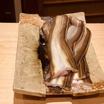 日本橋 蕎ノ字 - 今回は江戸前穴子。千葉県富津市竹岡漁港の穴子。