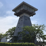 ピアット スズキ チンクエ - 岩瀬の展望台　お店の真前