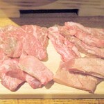 La planche - 焼肉11種類の一部
