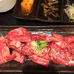 E-Go Yamagata Gyuu Yakiniku Ittou Gai Kurobeko - 和牛カルビ定食 200g