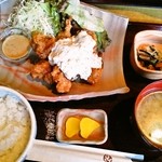 Nagomi Jaya - 黒酢チキン南蛮定食　500円