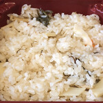 牛たん料理 閣 牛たん工房直売所 - 日替り弁当のたけのこご飯