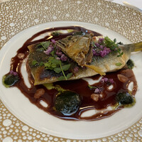 ラ・トゥーエル - 鮎のミルフィーユ仕立て