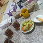 おおもり - お冷やとお漬け物