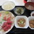 やま - 刺身4点盛り定食　750円