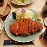 Kassui Tei - ロースかつ（180g）定食（¥1,200）