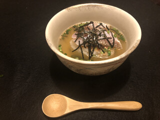 h Sasebo Robatayaki Kirin - だしを楽しむ飯物。鯛の風味をどうぞ