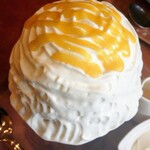 つばめ氷菓店 - ゆずジンジャーヨーグルトのこのフォルムに久々のつばめ氷菓店を実感。