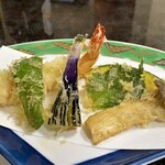信玄 - 天ぷらはエリンギ・茄子・大葉・かぼちゃ・海老・ピーマン