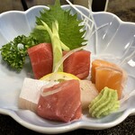 信玄 - お造り ◎鮪 ◎サーモン ◎ハマチ