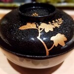 肉屋 田中 - 鱧のお吸い物