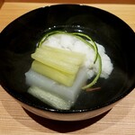 肉屋 田中 - 鱧のお吸い物