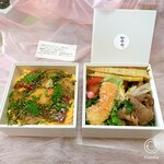 割烹 かのふ - かのふ特製二段重