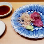 肉屋 田中 - 神戸牛のたたき