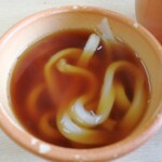 釜揚うどん一紀 - 薬味は無しで