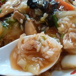 大門 - 中華丼670円