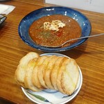 串焼き 巴 - カレーもマイウ〜♪