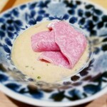 肉屋 田中 - ゴマダレ　しゃぶしゃぶ