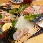 まいもんや かっぱ - 2020年5月　刺身盛り合わせ