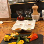 スタンドシャン食 Osaka北新地 Champagne & GYOZA BAR - 