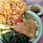 手打ちうどん ムサシ - ムサシ並＋辛味噌