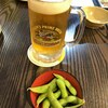居酒屋 たこの木 - 料理写真:ビールと枝豆