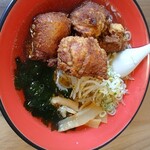 お食事処 中国料理 直久 - カラアゲラーメン