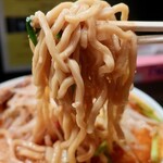 Ramendai - 旨辛ニラ醤油ラーメン・２辛・ヤサイオオメニンニクヌキ（890円）
                      