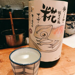Shutei Zorome - 獅子の里の純米吟醸を冷酒で